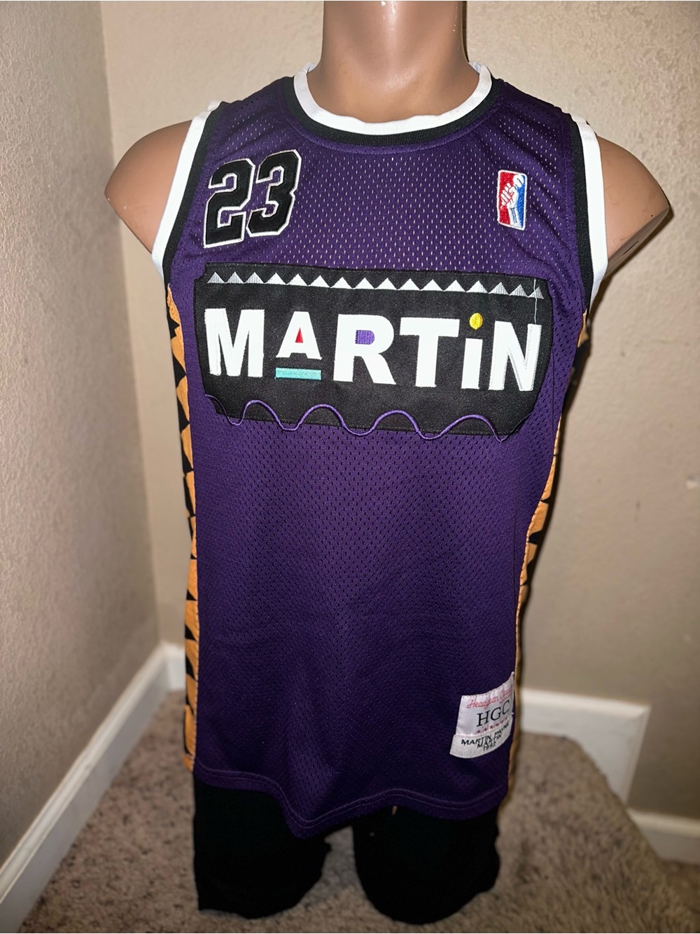 Martin #23 Purple Men’s Basketball Jersey